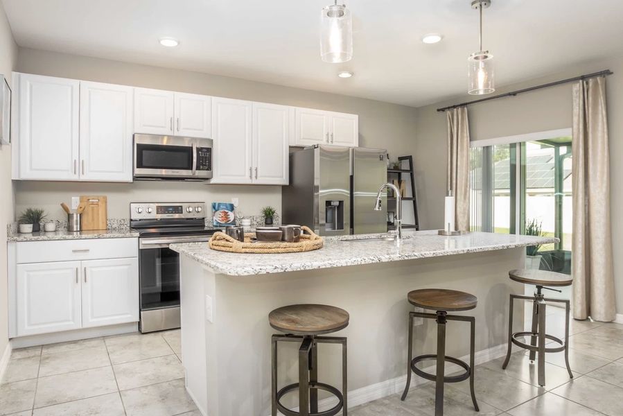 Furnished interior view inside a new home in Deland, Deland (Image 3).
