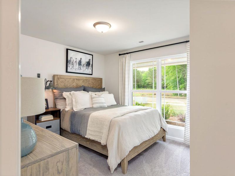 Representative furnished interior of a home built from the The Franklin D by Davidson Homes LLC in Bailey Park, Fayetteville (Image 22).
