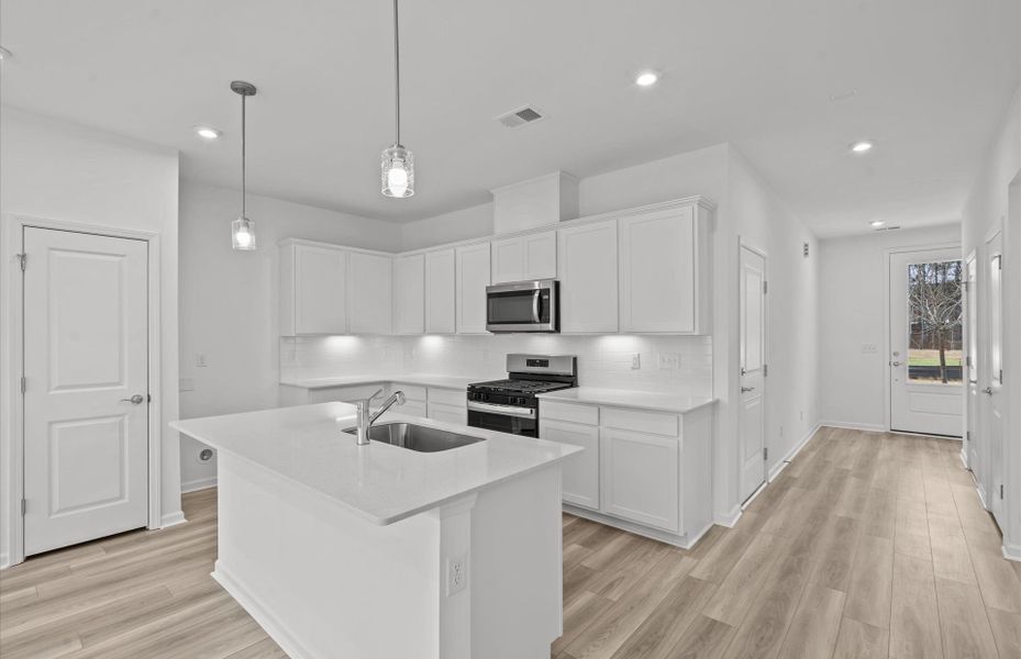 Furnished interior view inside a new home in Alston Park, Greenville (Image 7).
