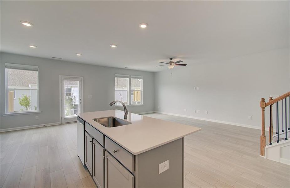 Furnished interior view inside a new home in Bowers Farm, McDonough (Image 10).