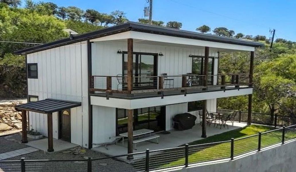Exterior details and patio area of a home in , Graham (Image 21).