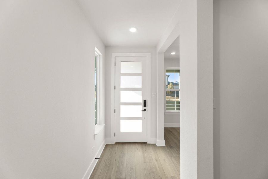 Spacious, unfurnished interior of a new home in Garden Collection at Harvest, Argyle (Image 13).