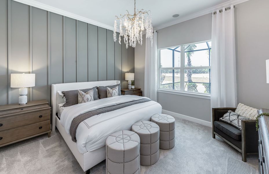 Furnished interior view inside a new home in BeachWalk by Manasota Key, Englewood (Image 20).