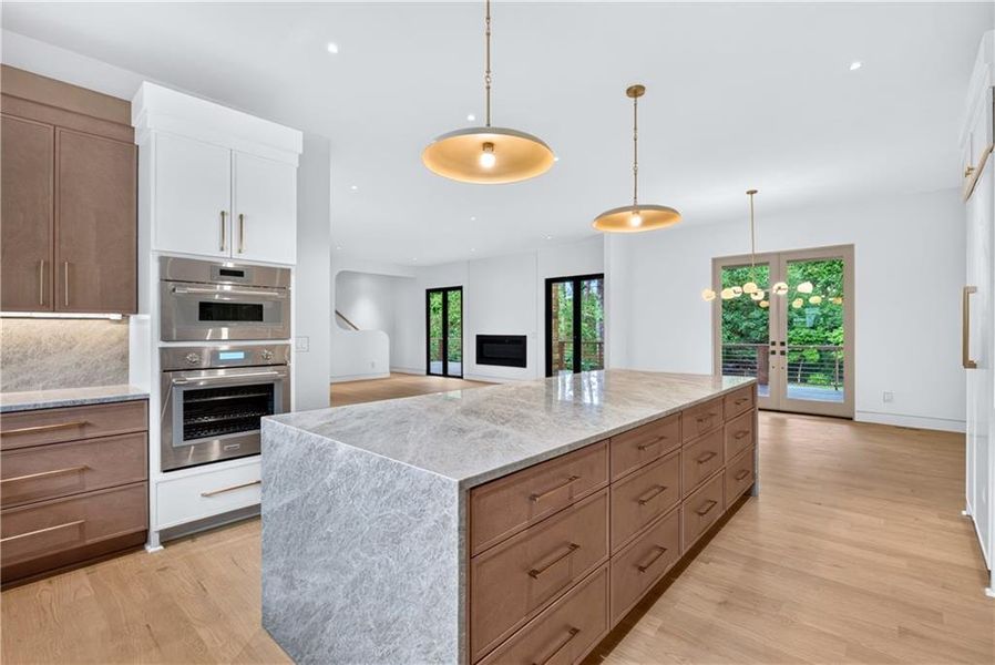 Furnished interior view inside a new home in , Dunwoody (Image 42).