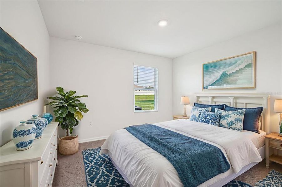 Furnished interior view inside a new home in Ocala Crossings South, Ocala (Image 5).