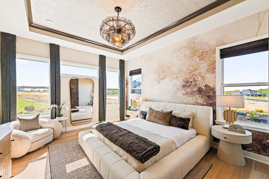 Representative furnished interior of a home built from the Winslow by Fischer Homes in Twin Lakes, Hoschton (Image 13).