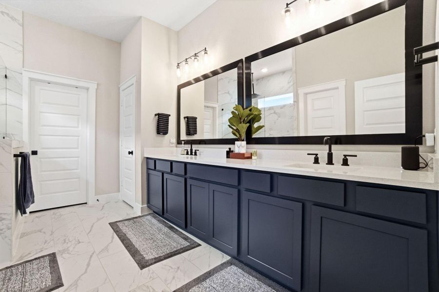 Furnished interior view inside a new home in Woodforest - Kingsley Square 50' Homesites, Montgomery (Image 18).