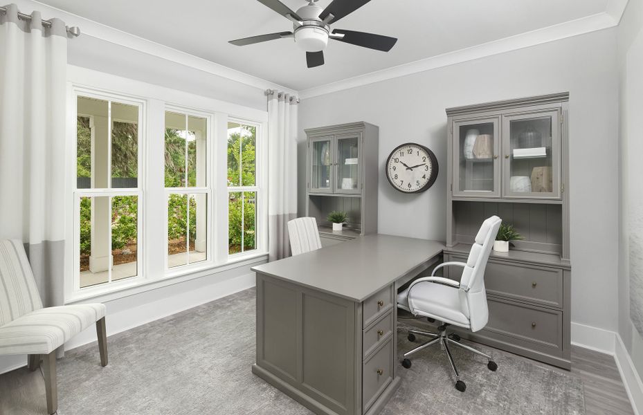 Furnished interior view inside a new home in Grand Arbor, Blythewood (Image 10).