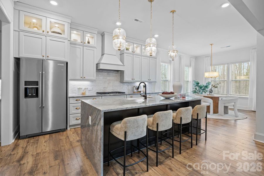 Furnished interior view inside a new home in , Indian Trail (Image 10).