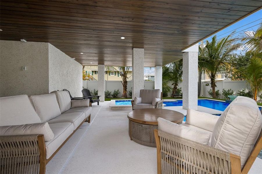 Furnished interior view inside a new home in , Bradenton Beach (Image 14).