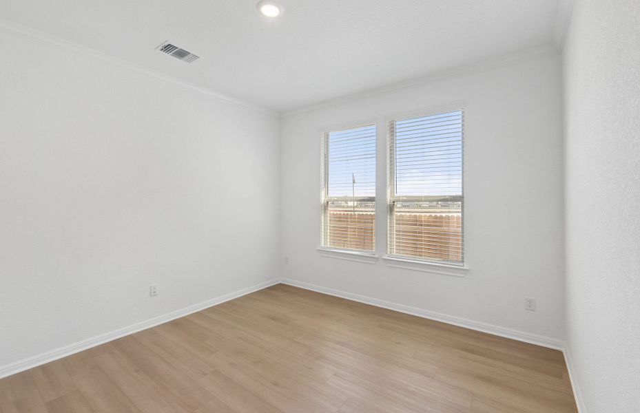 Spacious, unfurnished interior of a new home in Saddleback at Santa Rita Ranch, Liberty Hill (Image 52). Spacious, unfurnished interior of a new home in Saddleback at Santa Rita Ranch, Liberty Hill (Image 52).