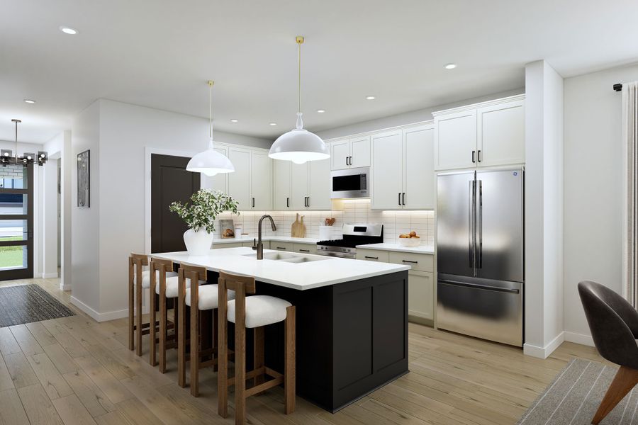 The Dahlia - Kitchen The Dahlia - Kitchen