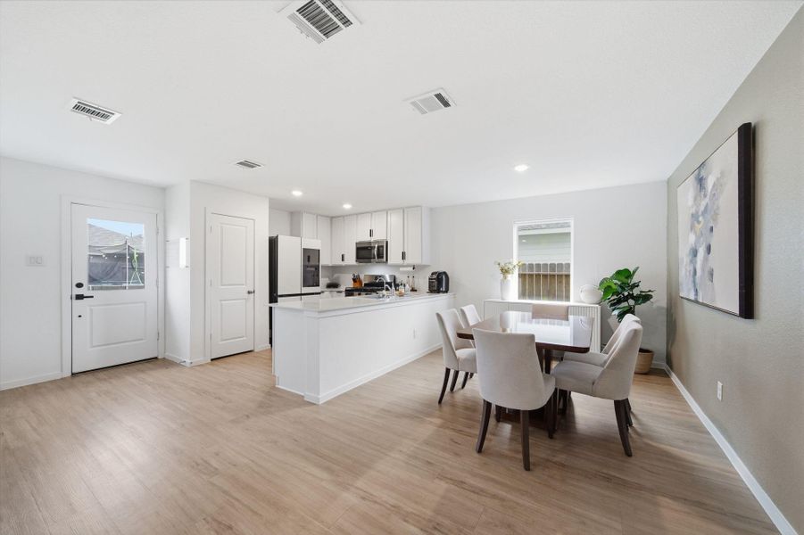 Dining Room and Kitchen Dining Room and Kitchen