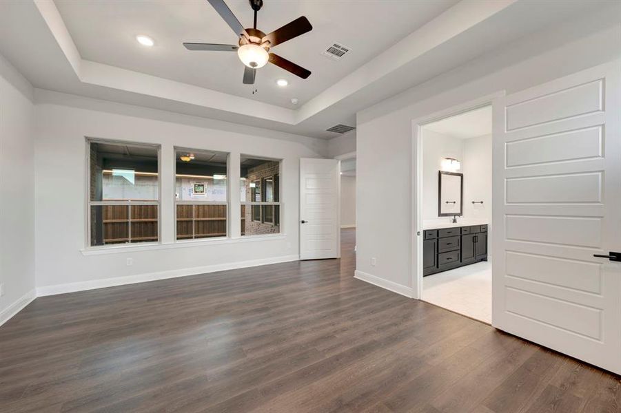 Spacious, unfurnished interior of a new home in Elements at Viridian - Traditional Series, Arlington (Image 19).