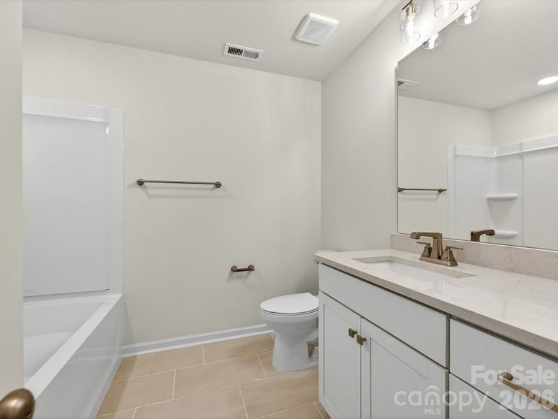 Furnished interior view inside a new home in Westview Towns, Waxhaw (Image 10).