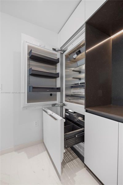 Furnished interior view inside a new home in Aston Martin Residences, Miami (Image 12).