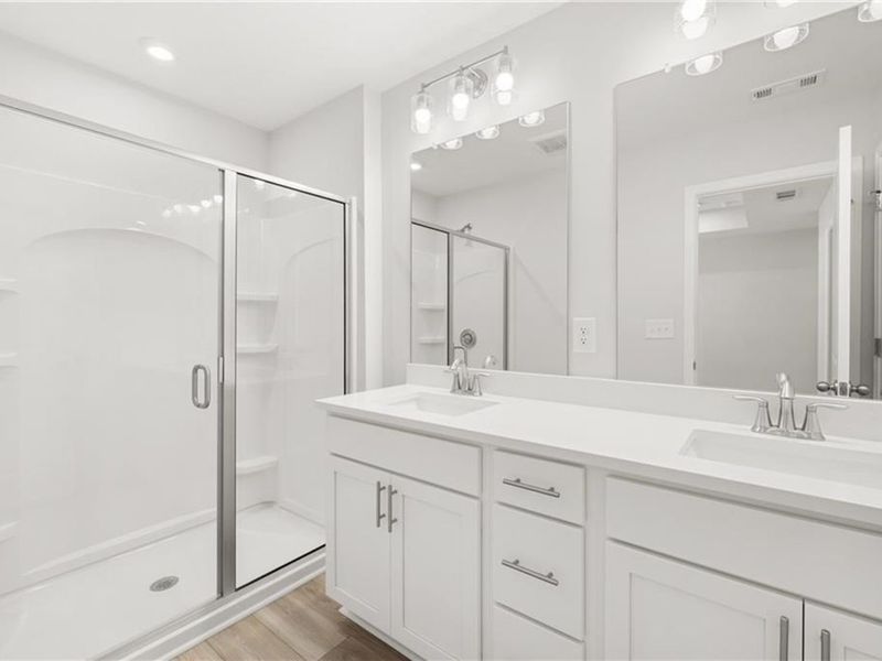 Furnished interior view inside a new home in Stegall Village, Emerson (Image 13). Furnished interior view inside a new home in Stegall Village, Emerson (Image 13).