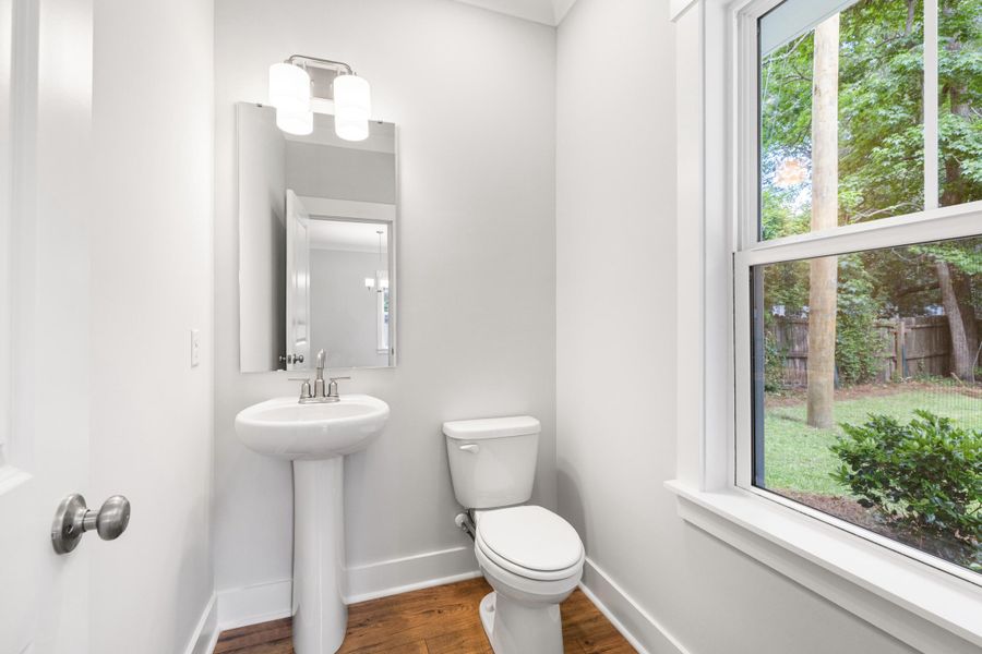 Furnished interior view inside a new home in , Charleston (Image 13).