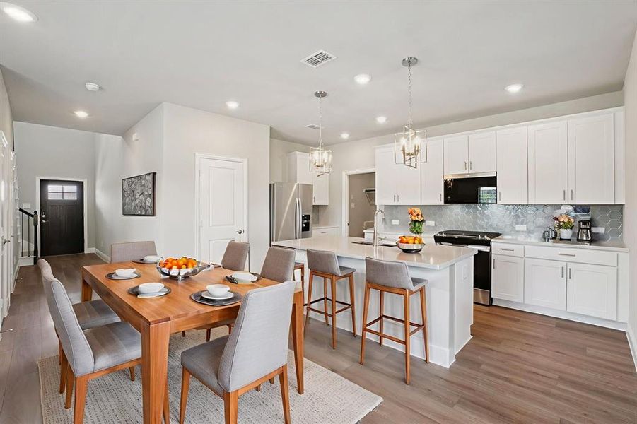 Photo is not of the actual home, but is an inspirational photo of builder’s model home and may depict options, furnishings, and/or decorator features that are not included.