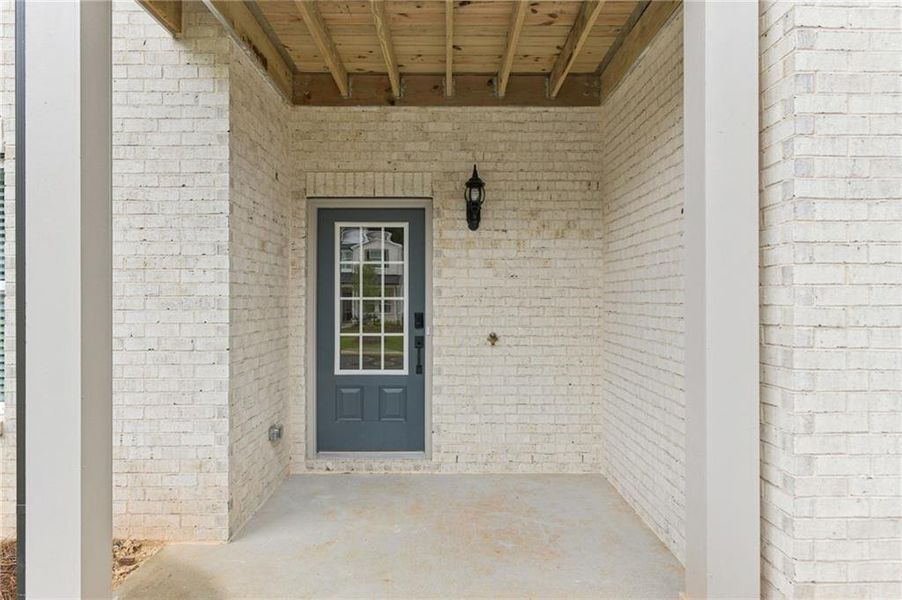Exterior details and patio area of a home in , Lawrenceville (Image 2). Exterior details and patio area of a home in , Lawrenceville (Image 2).