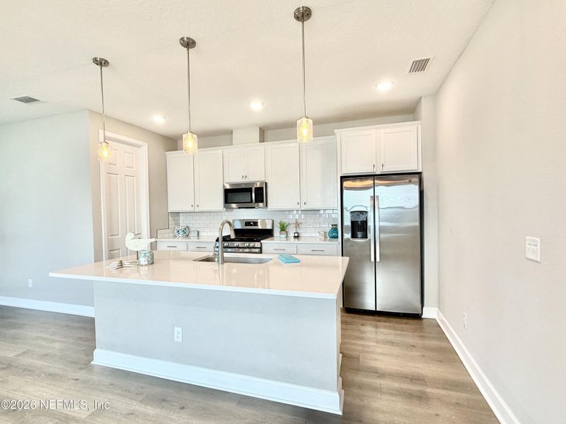 Furnished interior view inside a new home in Seasons at TrailMark, St. Augustine (Image 12).