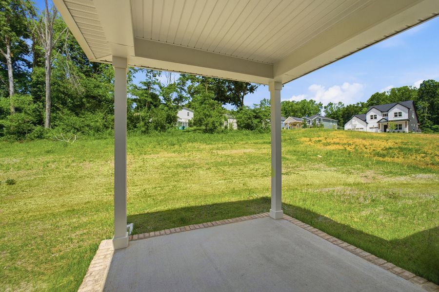 Exterior details and patio area of a home in Brush Creek, Fairview (Image 29). Exterior details and patio area of a home in Brush Creek, Fairview (Image 29).