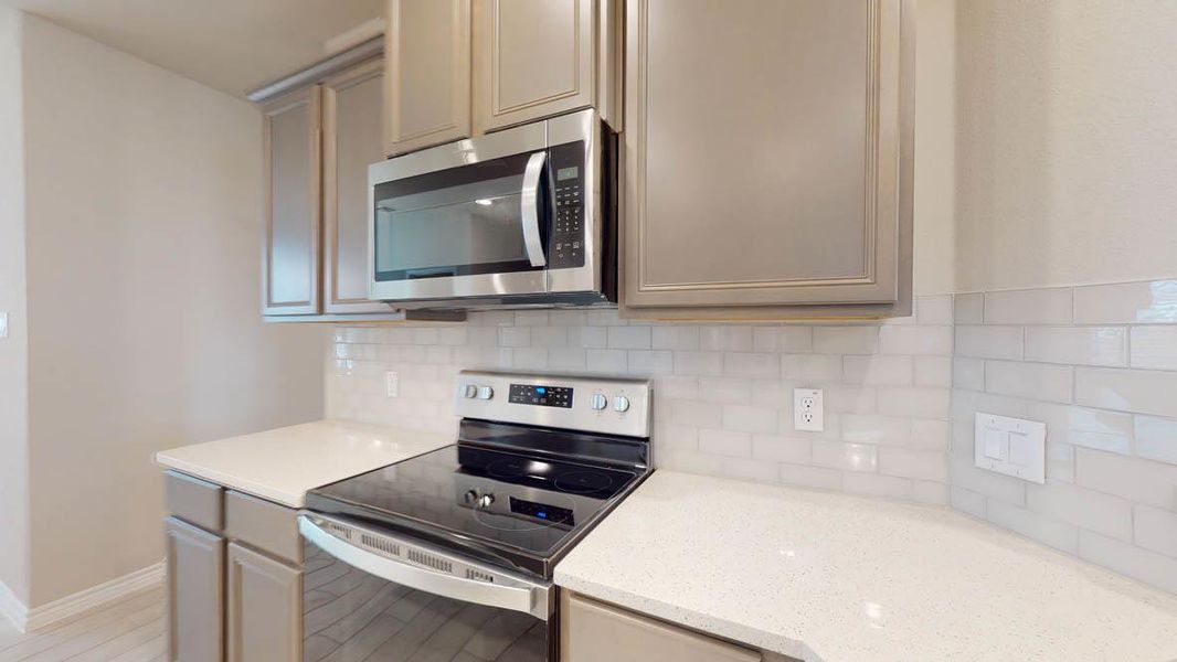 Furnished interior view inside a new home in Sterling Meadows, Salado (Image 12).