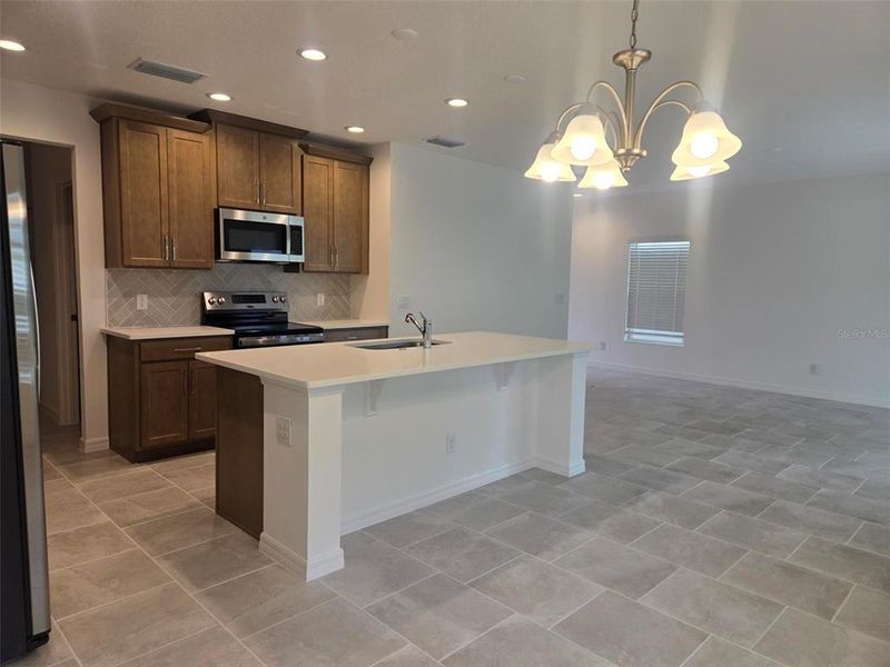 Furnished interior view inside a new home in Preservation Pointe, Davenport (Image 4).