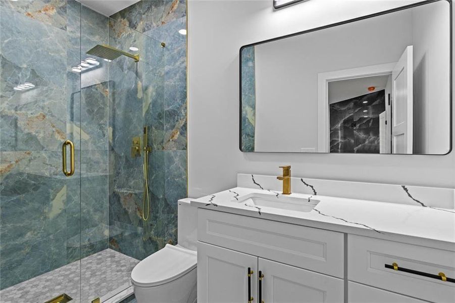 Furnished interior view inside a new home in , Loganville (Image 17).