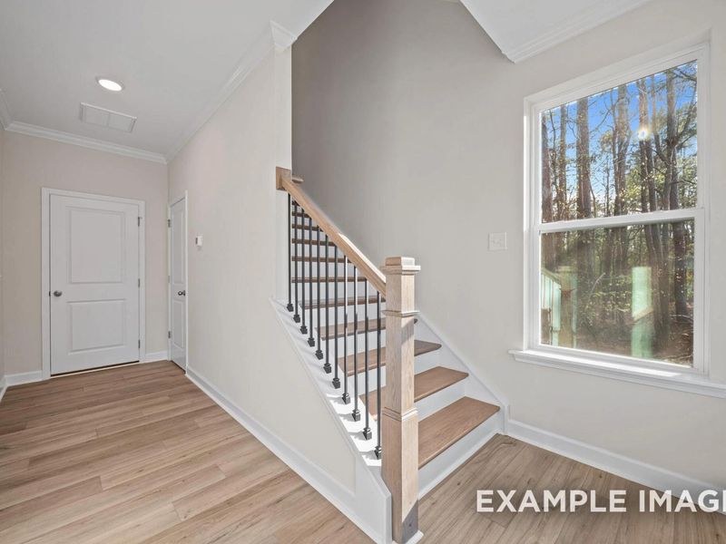 Spacious, unfurnished interior of a new home in Camden Park, Knightdale (Image 19).