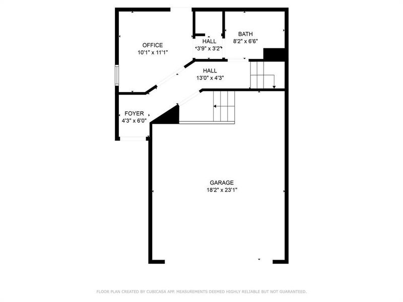 First floor digital floor plan