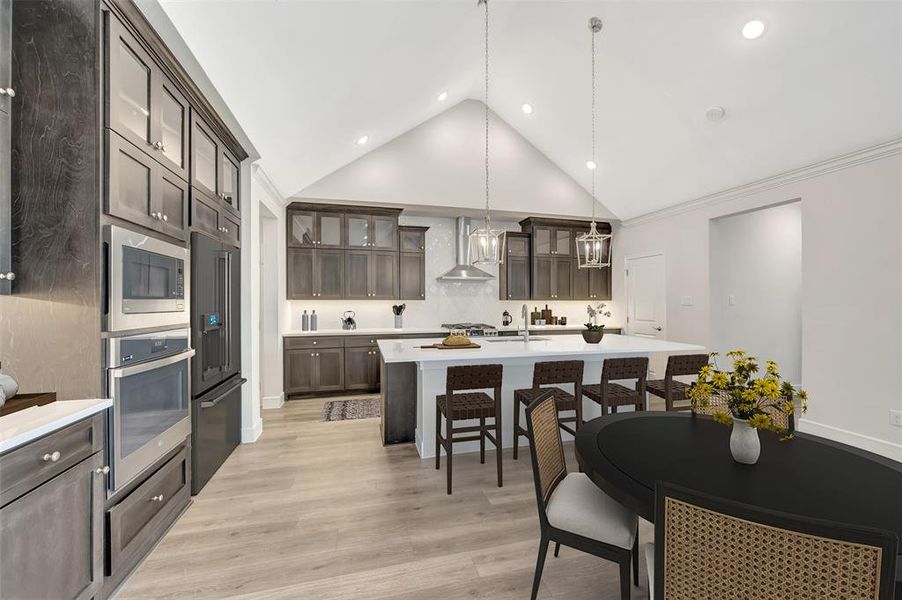 Furnished interior view inside a new home in Elevon, Lavon (Image 28). Furnished interior view inside a new home in Elevon, Lavon (Image 28).