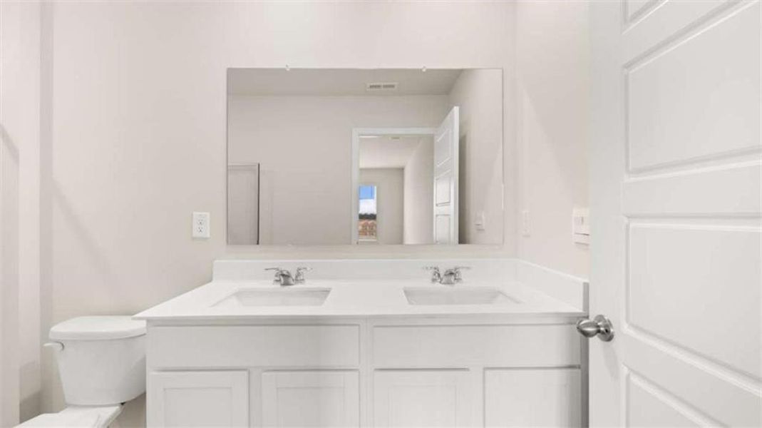 Furnished interior view inside a new home in The Gables at Agricultural Village, Perry (Image 31).