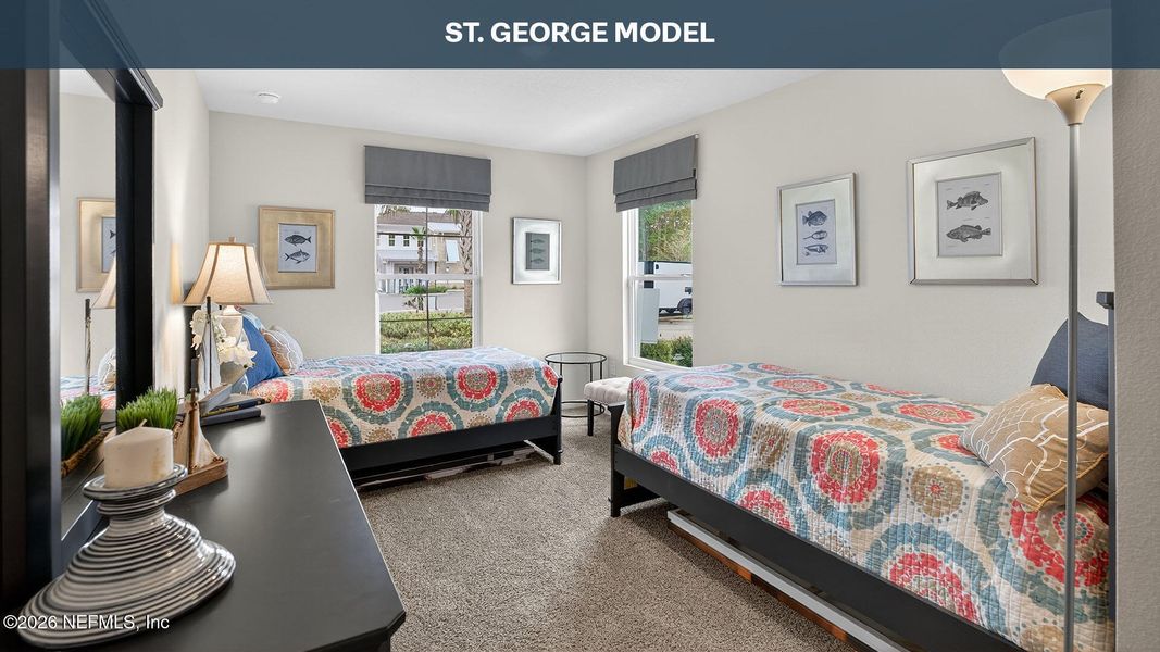 Furnished interior view inside a new home in , Bunnell (Image 12).