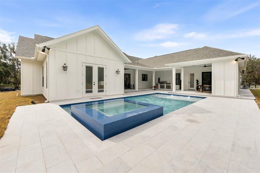 Exterior details and patio area of a home in , Newberry (Image 33). Exterior details and patio area of a home in , Newberry (Image 33).