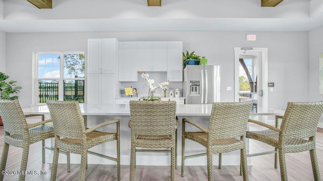 Furnished interior view inside a new home in Sawmill Branch, Palm Coast (Image 28).