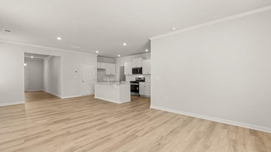 Spacious, unfurnished interior of a new home in Braselton Village, Braselton (Image 13). Spacious, unfurnished interior of a new home in Braselton Village, Braselton (Image 13).