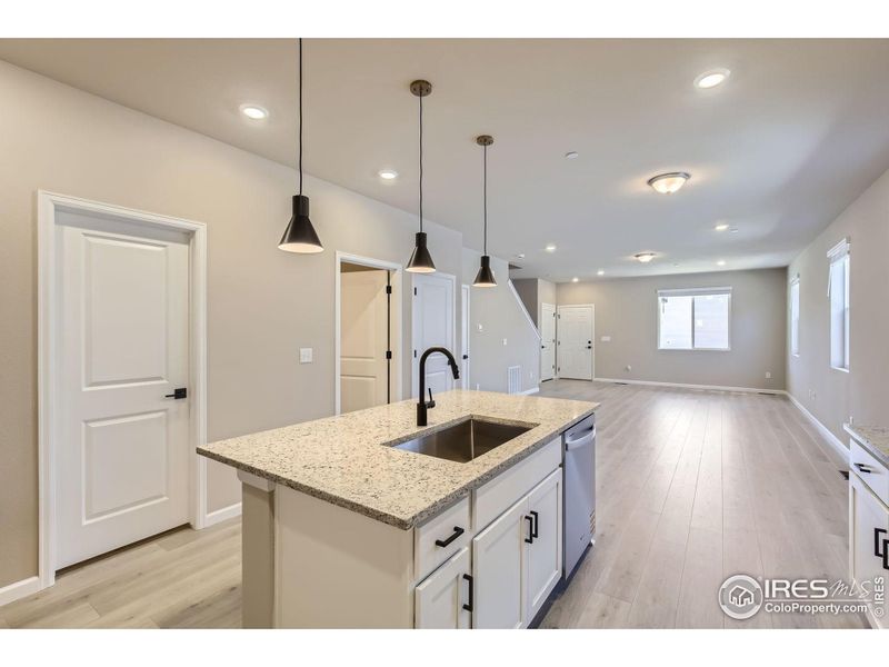 Furnished interior view inside a new home in Waterfield - Single Family Homes, Fort Collins (Image 10).