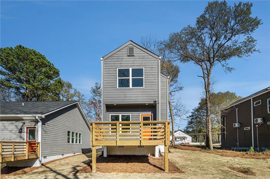 Front exterior of a new home in , Atlanta, GA, highlighting curb appeal (Image 19). Front exterior of a new home in , Atlanta, GA, highlighting curb appeal (Image 19).