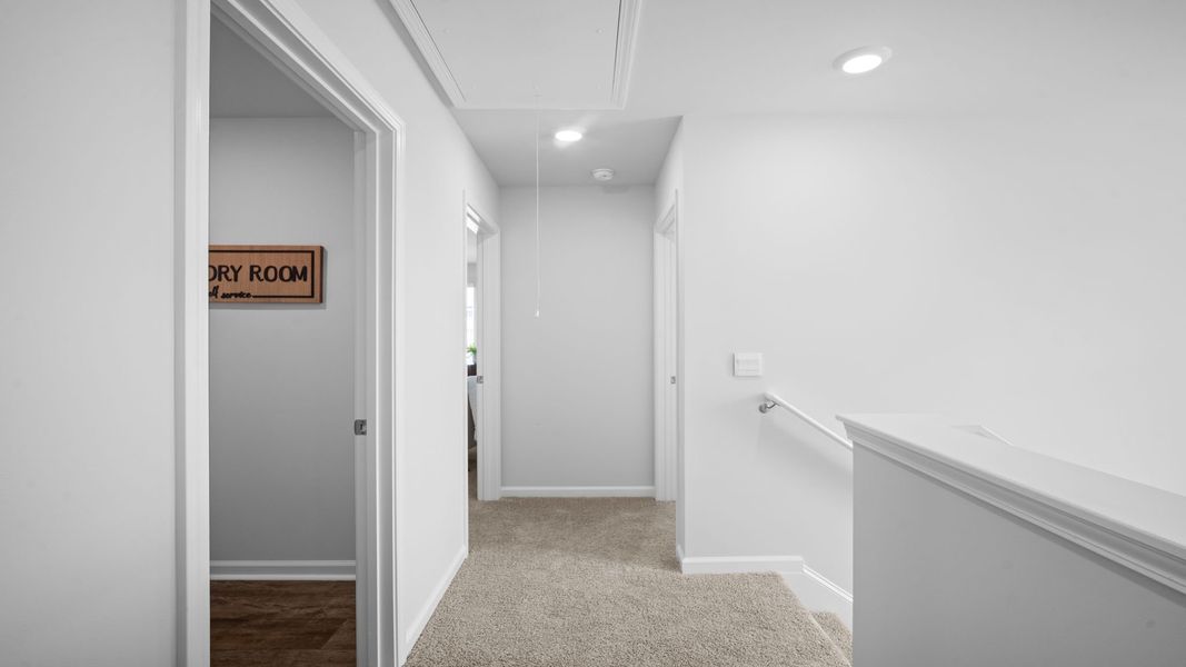 Spacious, unfurnished interior of a new home in The Pines at New Hampstead, Savannah (Image 18).