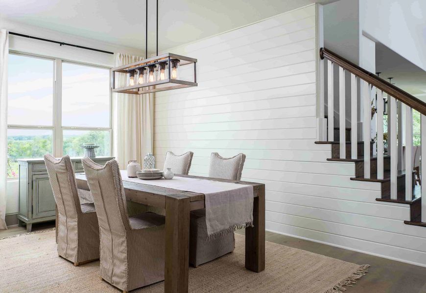 Furnished interior in a model home at Megan's Landing 50's in Castroville (Image 19).