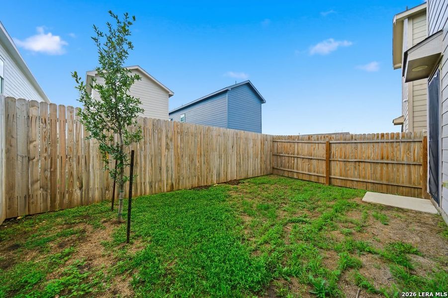 Exterior details and patio area of a home in Aston Park, San Antonio (Image 3).