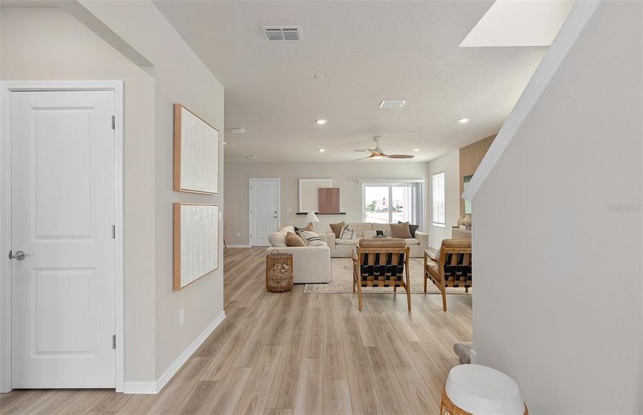 Furnished interior view inside a new home in The Landings at Live Oak Lake, St. Cloud (Image 25).