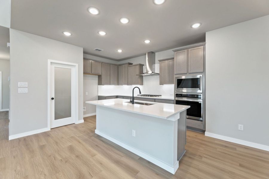 Furnished interior view inside a new home in Veranda Signature, San Antonio (Image 5).