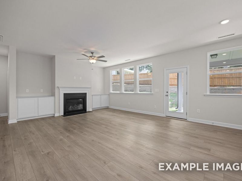 Spacious, unfurnished interior of a new home in Wendell Ridge, Wendell (Image 14).