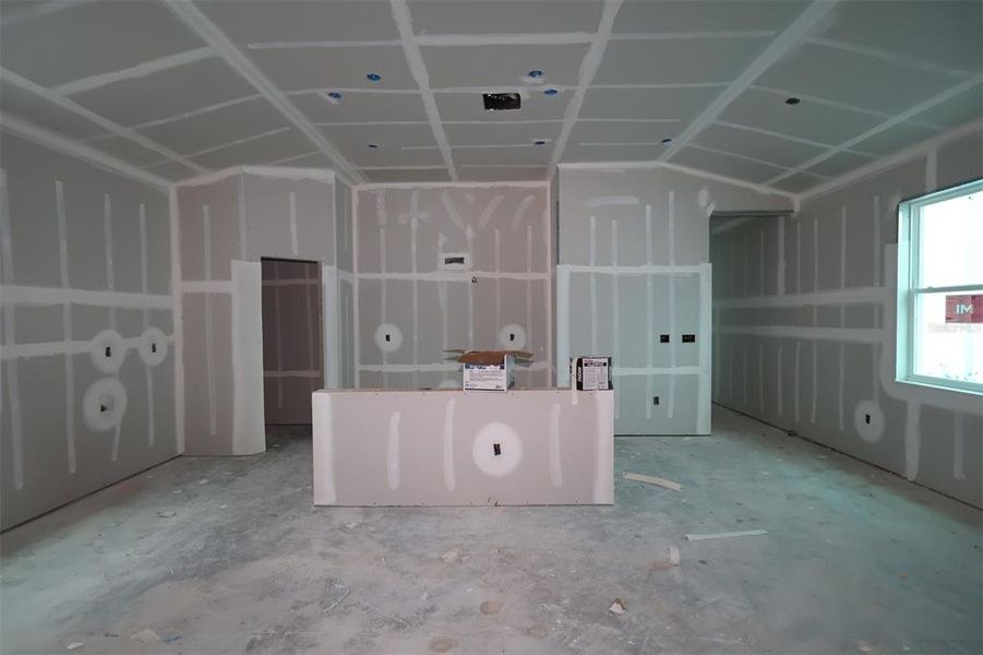 In-progress construction of a new home in Lake Star at Ovation, Winter Garden, FL (Image 5).