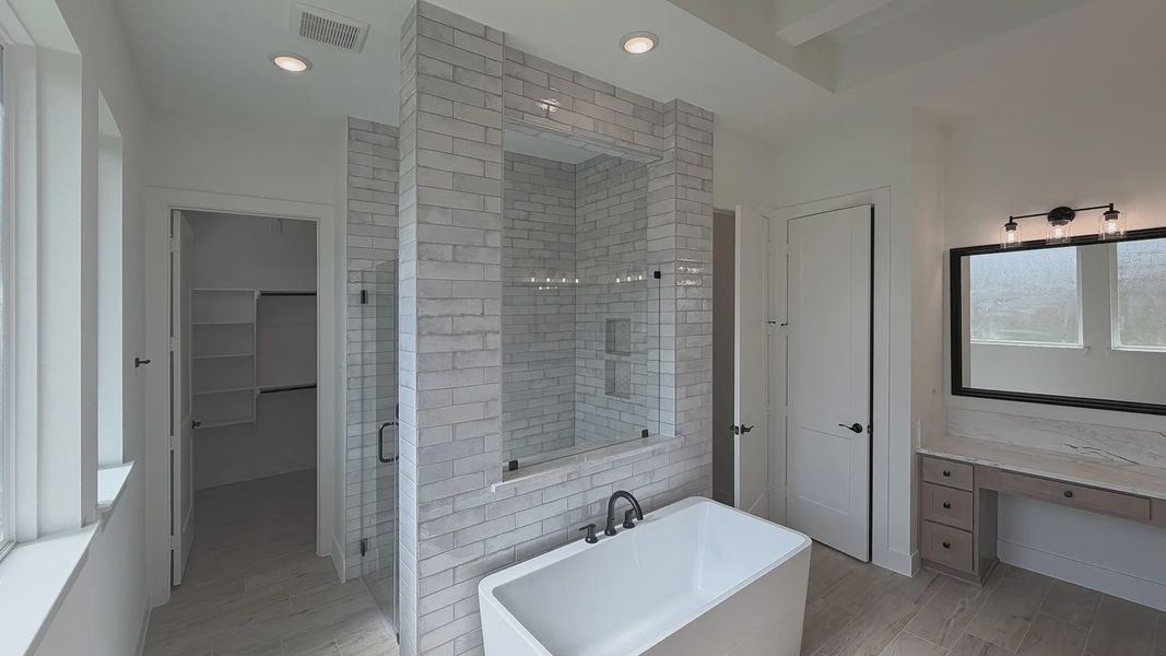 Furnished interior view inside a new home in Riceland 60',65',70', Mont Belvieu (Image 9).