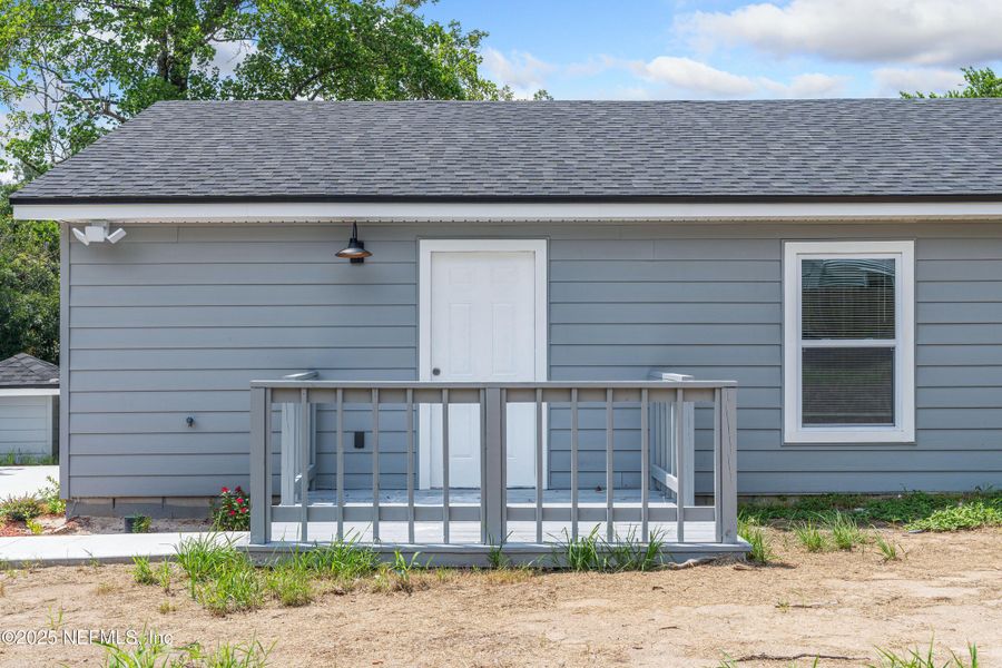 Front exterior of a new home in , Jacksonville, FL, highlighting curb appeal (Image 1). Front exterior of a new home in , Jacksonville, FL, highlighting curb appeal (Image 1).