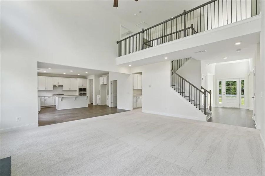 Spacious, unfurnished interior of a new home in , Sugar Hill (Image 13). Spacious, unfurnished interior of a new home in , Sugar Hill (Image 13).