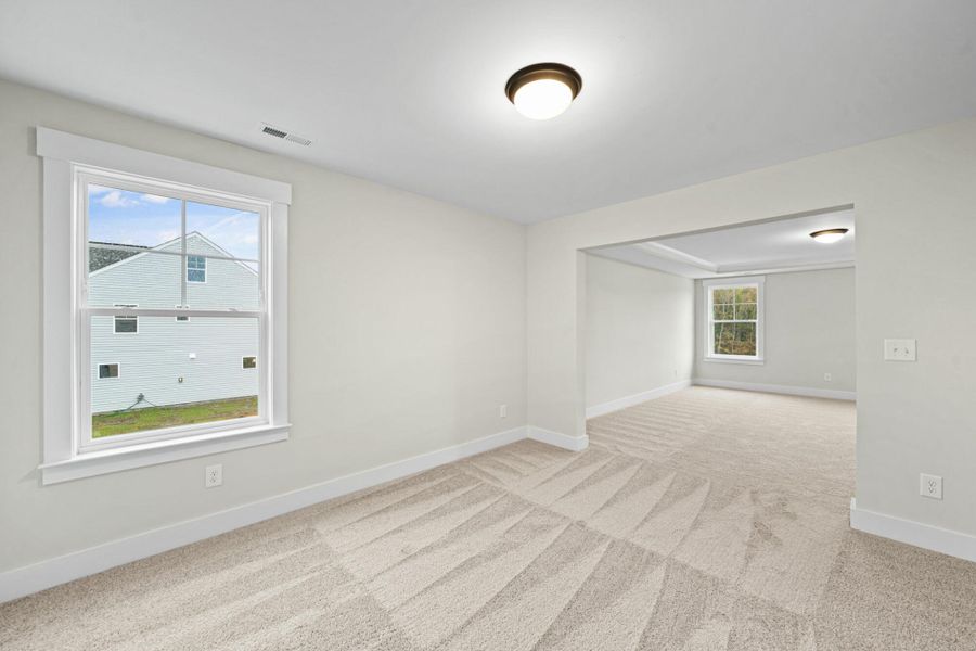 Spacious, unfurnished interior of a new home in Monterra, Kernersville (Image 40).